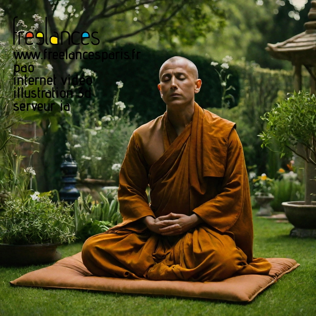 Pao mise en page internet vidéo illustration 3d serveur IA générative AI freelance paris studio de création magazines vqbk8300